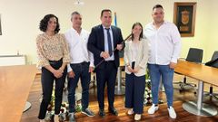 El gobierno local de Muxa, el da de la investidura