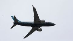 El Boeing 737 MAX que est hoy realizando pruebas de certificacin de vuelo