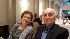 El matrimonio Arango, formado por Pilar y Robustiano, al que se le quem� la casa el d�a de Nochevieja