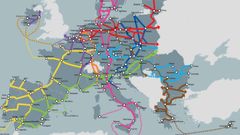 Corredores de la Red B�sica seg�n el Reglamento UE