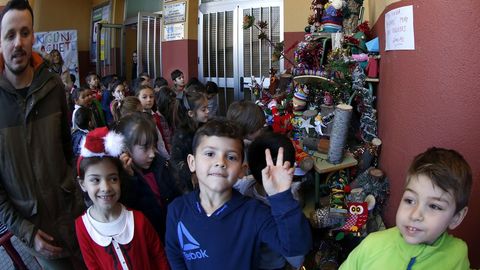 Festival de navidad en los  colegios del Barbanza, Muros y Noia