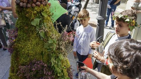 Cientos de personas disfrutaron de la Festa dos Maios de Ourense