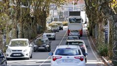 La calle Manuel del Palacio es una de las que han visto incrementado el tr�fico a ra�z del cierre de Reina Victoria