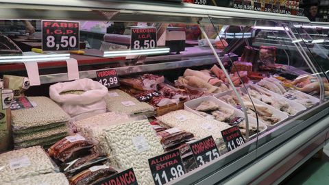 Precios en el mercado de El Fontán de Oviedo