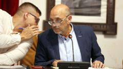 Imagen de archivo de un pleno de A Pobra