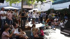 Imagen de archivo de un concierto en la plaza Jos� Sellier Loup