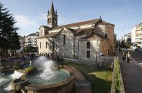 Las paredes de la iglesia servir�n de pantalla gigante para el concurso cient�fico del viernes. 