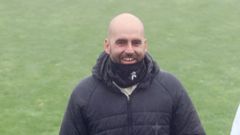 El entrenador del Celta, Claudio Gir&aacute;ldez, en un entrenamiento.