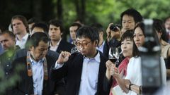 Presentaci�n en el Pazo de Oca de uno de los vinos que exporta Ponte da Boga