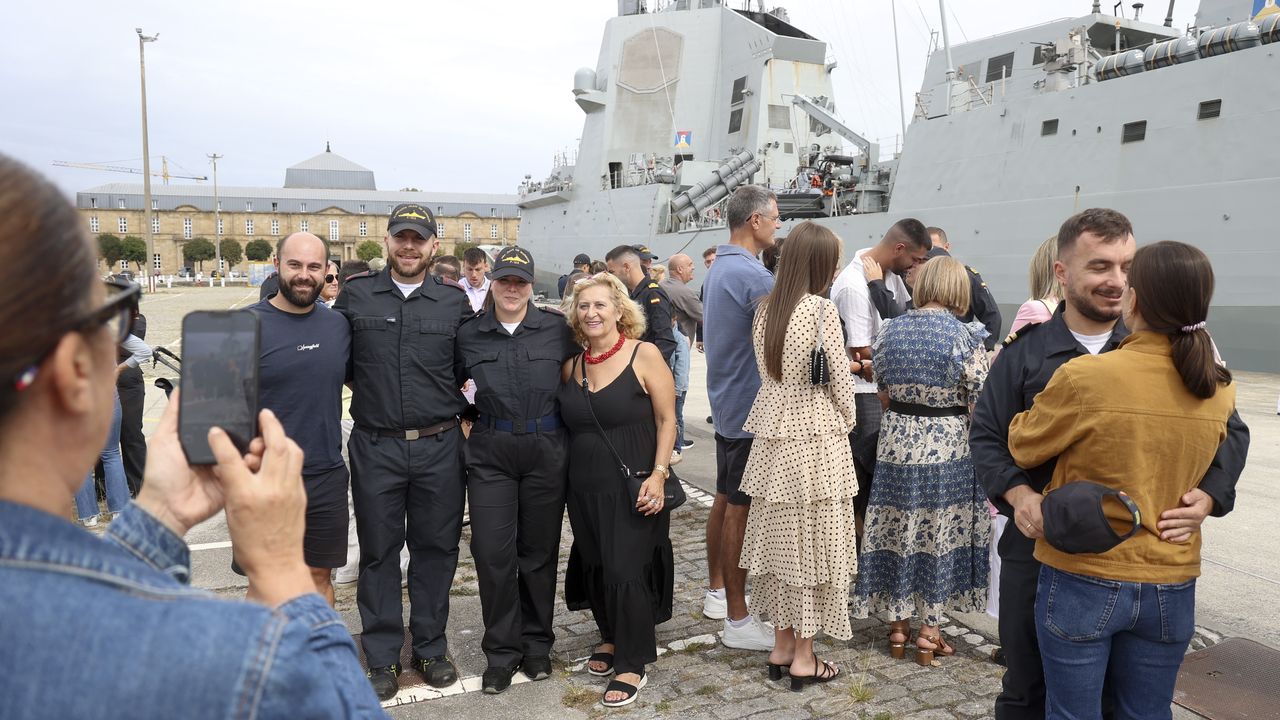 Dos barcos de guerra con base en Ferrol se adiestrarán en EE.UU., la India y Arabia Saudí