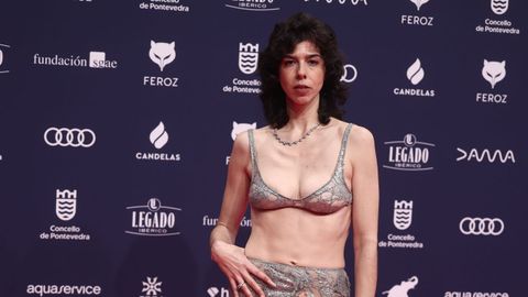 La actriz Julia de Castro posa en la alfombra roja