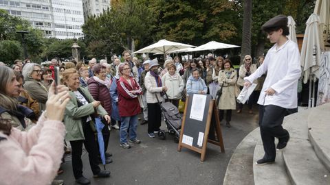 Noite Bohemia realiz un recorrido teatralizado por Mndez Nez