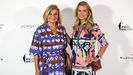 Cari Lapique y su hija Carla Goyanes acudiendo juntas en 2023 a la Madrid Fashion Week.
