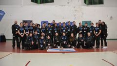 Expedici�n gallega en el Torneio de Kungfu de Maia