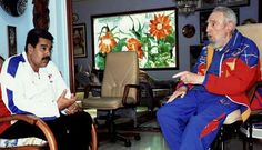 Maduro visit� a Fidel Castro en La Habana con motivo de su 88.� cumplea�os hace una semana. 