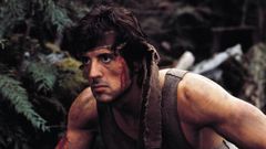 Sylvester Stallones en la pel�cula �Rambo�.