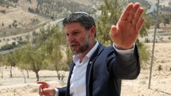 El ministro de Finanzas israel, el ultra Bezalel Smotrich.