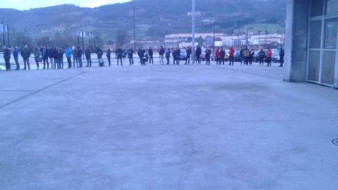 Colas en el Carlos Tartiere