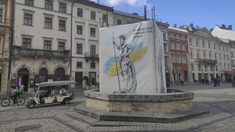 Vista del centro histrico de la ciudad belga de Lovaina