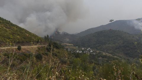 Incendio en Quiroga