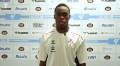 El futbolista del Celta Fortuna Germain Miller, Milla.