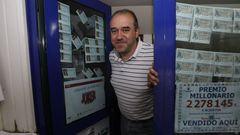 Manuel Reija, el lotero que sell� y asegur� haber encontrado extraviado el boleto premiado con 4,7 millones