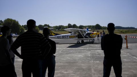 Reunión aeronáutica en Rozas