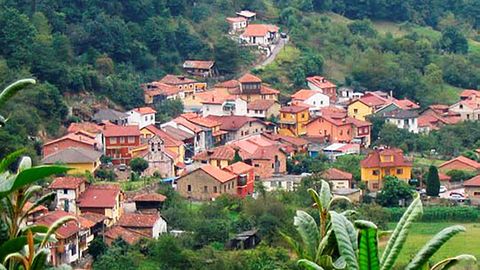 Baiña, en el municipio de Mieres