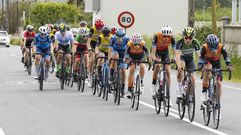 Las bicis tomaron las calles y las carreteras de Carballo y Coristanco