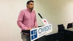 Iv�n �lvarez, concejal del Ayuntamiento de Oviedo
