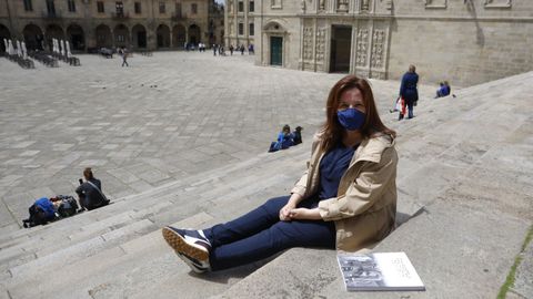 A autora de �Compostela no cinema� entrevistou distintos directores que filmaron en Santiago