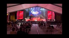 Actuaci�n de la orquesta Ocaband en O Valadouro, en 2020