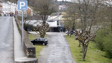 El aparcamiento del Fluvial en el a�o 2014, antes de la obra de reforma