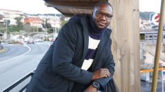 Isma Ngom, portavoz de la asociaci�n de senegaleses Dahira Touba de Pontevedra.