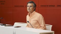 Borja Verea, portavoz municipal del PP y candidato a la alcald�a en el 2027.