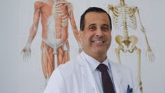Amir Ismail, en su consulta, en una imagen de archivo