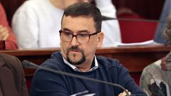 El concejal socialista Rafael Fern�ndez Beceiro, en foto de archivo, durante un pleno.