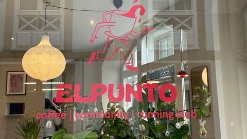 El café es también punto de encuentro y «running club»