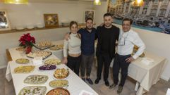 La familia Pia Carta celebr� el mi�rcoles la inauguraci�n de 60 e 90, y ayer fue su primera jornada de apertura al p�blico. El nombre del restaurante hace un gui�o a las d�cadas en las que nacieron los padres (del a�o 63 y 65) y los hijos (del 90 y 95). En la decoraci�n del local incluyeron una foto de uno de los monumentos romanos m�s famosos, la Fontana di Trevi.