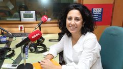 Lamela, en una visita a Radio Voz, antes de la pandemia