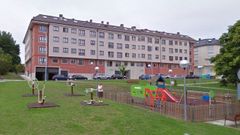 Promoci�n de la calle Cangas, en Nar�n, situada cerca del consistorio local