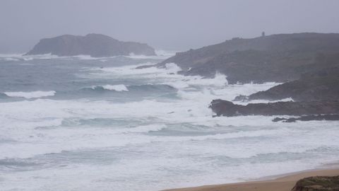 Temporal en el mar en Donios