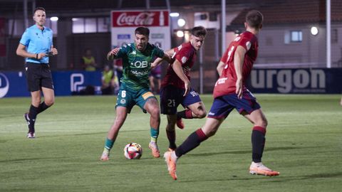 Tiago fue titular en Tajonar.