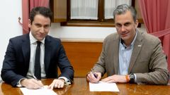 Garc�a Egea (PP) y Ortega Smith (Vox)