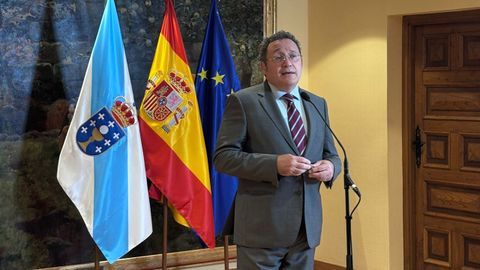 El fiscal general del Estado en el pazo de Mariñán de Bergondo
