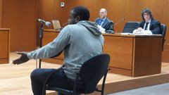 Julio C�sar Angulo Renter�a, Bembe, de 30 a�os, en su declaraci�n en la Audiencia Provincial de A Coru�a en junio del 2025.