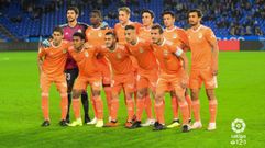 Alineacion Real Oviedo Deportivo Riazor.Alineaci�n del Real Oviedo en Riazor