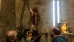 La iglesia de San Nicol�s de Neda, centro de peregrinaci�n