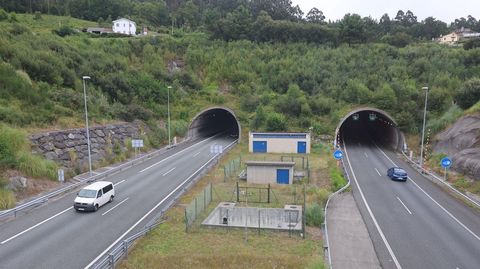 Tnel de O Sartego, en la AP-9