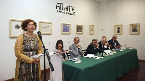 ENTREGA DE LOS PREMIOS ATLANTE EN EL MUSEO DEL GRAVADO DE ARTES E INAUGURACION DE LA EXPOSICION DE TODOS LOS PREMIADOS DE LOS ULTIMOS 10 AOS